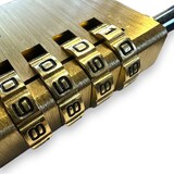 thumbnail of Lucchetto a combinazione in ottone e acciaio Kombo Corbin PL020 - 30 mm.