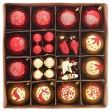 thumbnail of vidaXL Weihnachtskugel-Set 40 pcs Gold und Rot Kunststoff