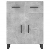thumbnail of Helloshop26 - Buffet Sideboard Kommode Kleiderschrank Aufbewahrungsmöbel Organizer Küche Wohnzimmer Lounge hoch 69,5 x 34 x 180 cm 02_0034686
