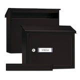 thumbnail of ARREGUI V4084 Pack Maxi Bocacartas + Buzón Recogecartas de Acero Para Puertas o Verjas en Exterior, Buzón Exterior, Bocacartas Boca 32,5x3 cm, Negro
