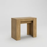 thumbnail of Consola extensible 90x48/204 cm Basic Small Roble Nature
