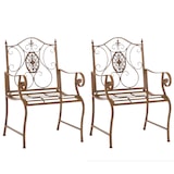 thumbnail of Set van 2 Tuinstoel Punjab met armleuningen antiek bruin