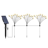 thumbnail of Lumisky Juego de 3 balizas solares con 30 bolas Plastique H70CM Noir