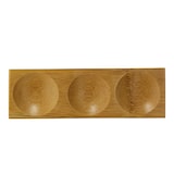 thumbnail of FHC - 96Pcs - Assiette bambou 3 compartiments "Patong" - 180x60x10mm