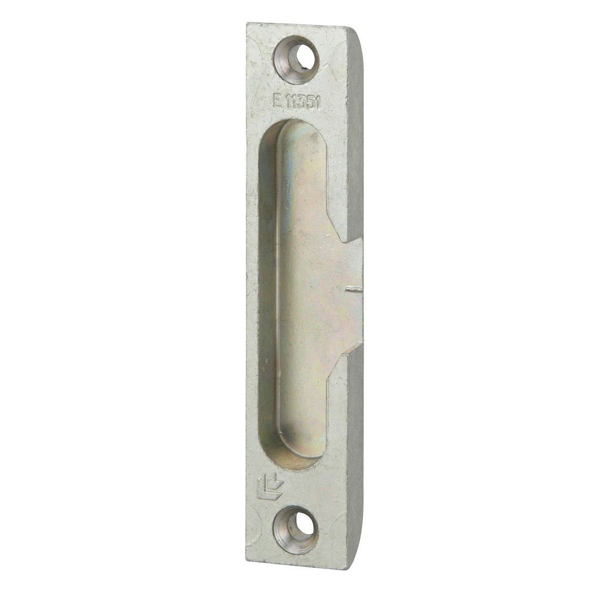 Gâche galet encastrable réversible pour porte bois, 98x18x9mm, Europa-Secury-Fercomatic, E-11351-00-0-1 - FERCO by THIRARD