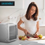 thumbnail of Arendo Edelstahl Dörrautomat mit Temperaturregler - Timer bis zu 24 h - Dehydrator - Dörrgerät