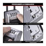 thumbnail of Master Lock - Boîte A Clé Extérieure Avec Anse - Nouveau Design - Large Capacité - Haute Sécurité - 19.6 X 7.6 X 5.6 Cm