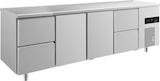 thumbnail of Gastro Kühltisch 2 Türen 4 Schubladen Umluftkühlung 2330x700x850mm -2/+8°C 632 L