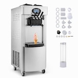 thumbnail of Máquina de helado soft de pie (autoportante), 3 palancas, bomba de aire y con sistema de prerrefrigeración, producción hasta 28L - GLG04L
