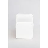 thumbnail of SIGMA Corbeille à papier, blanc, métal, rectangulaire, 19 L