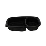 thumbnail of MONOUSO - Envase de Plástico PP Reutilizable Negro 2C 1250ml 25,5x18,9x4,5cm (320 Uds)