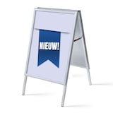 thumbnail of Showdown Kundenstopper - DIN A1 - Komplett-Set - Nieuw Niederländisch - Blau/Schwarz