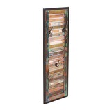 thumbnail of SIT Möbel Dielen-Set 4-tlg.,1 Schuhschrank, 2 Garderobenpaneele, 1 Kleiderschrank,Altholz bunt,Metall schwarz,B 90 x T 45 x H 180cm,18001-12