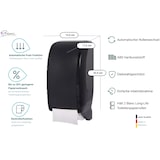 thumbnail of KOMPLETT-SET Toilettenkabine: Toilettenpapierspender + SENSOR Sitzreinigung + Reinigungsschaum + Füllmittel