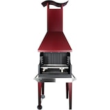 thumbnail of MF - Barbecue argentino da giardino a legna e carbone modello Coven rosso con tavolo