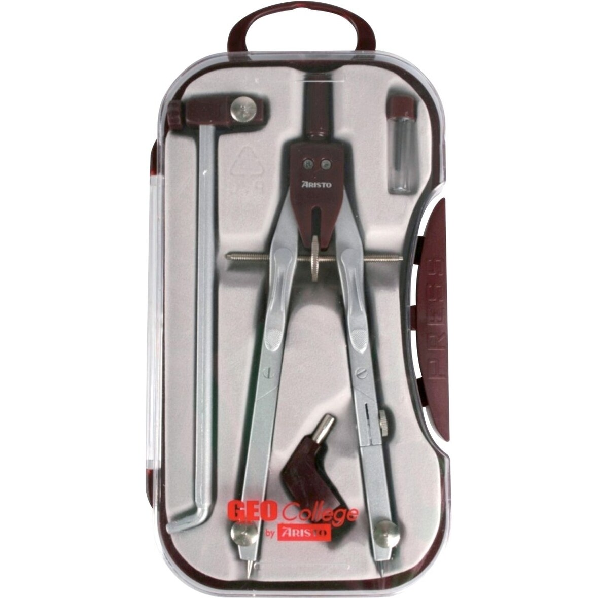 Schnellverstellzirkel Geocollege max. 320mm Länge: 170mm silber Packung mit 5 Stück