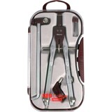 thumbnail of Schnellverstellzirkel Geocollege max. 320mm Länge: 170mm silber Packung mit 5 Stück