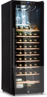 thumbnail of Klarstein Barossa 54 Uno Weinkühlschrank 155 L 54 Flaschen  Glastür Touch LED Schwarz