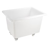 thumbnail of GILAC Bac grand volume - 4 roues pivotantes (2 freins) - 220 L - Blanc G147221