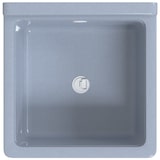thumbnail of vidaXL Wasbak wandgemonteerd 40x40x24 cm hars grijs