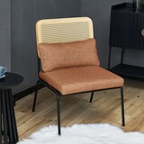thumbnail of SVEA Loungesessel Rattansessel Retrosessel Rattan vintage Braun