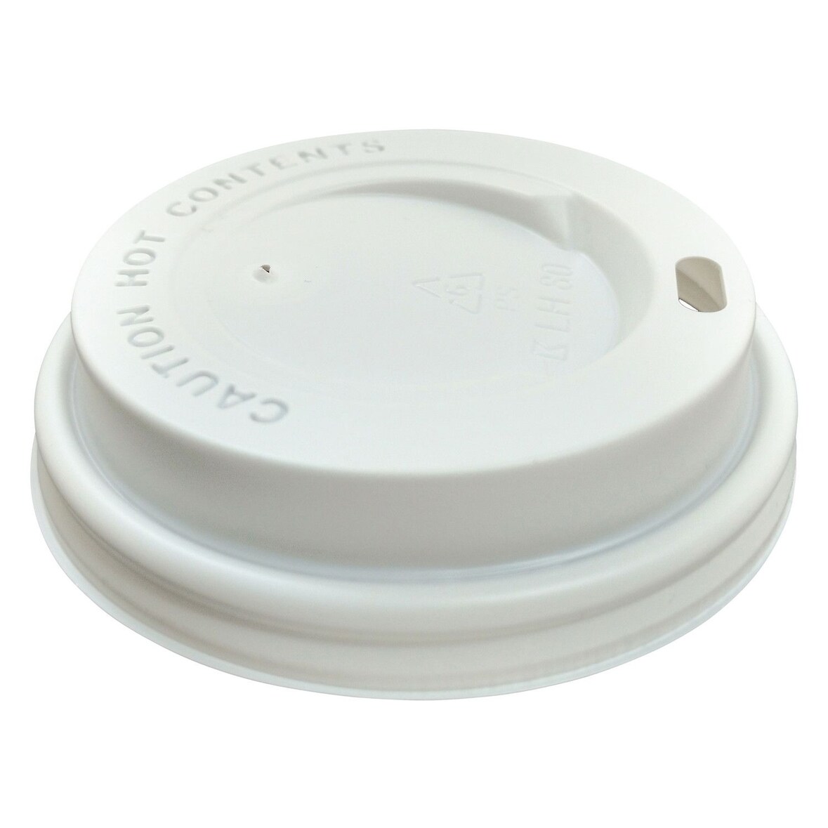 100x Domdeckel passend für Doppelwandbecher mit 80mm O