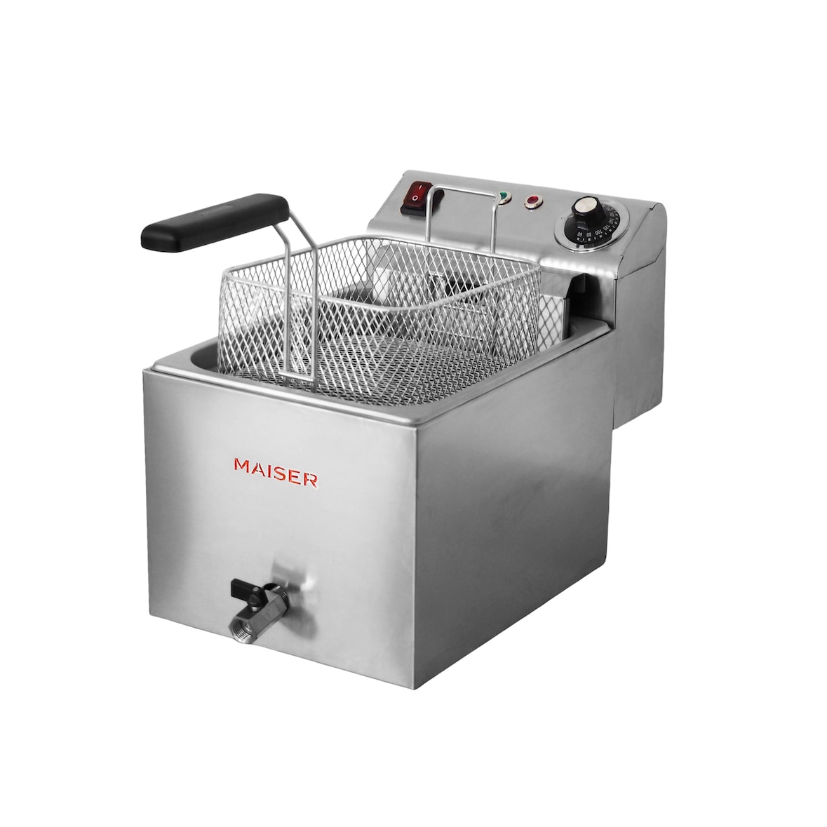 freidora de 8 litros grifo 5,5 kw maxi eco con contactor