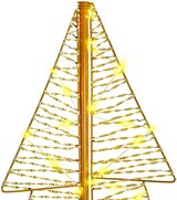 thumbnail of vidaXL Weihnachtsbaum mit 160 LEDs Warmes Weiß 150 cm Haustier