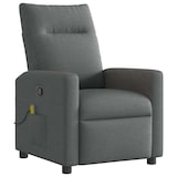 thumbnail of vidaXL Massage Relaxsessel Dunkelgrau 69 x 86 x 100 cm Stoff