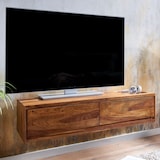 thumbnail of TV Schrank FineBuy Lowboard Hängend 108x25x34 cm Holz Massiv Fernsehkommode