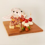 thumbnail of Papstar Plateau pour pique apéritif, bambou 25 cm x 30 cm x 5