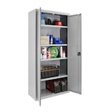 thumbnail of SimonRack Armadio Metallico 1800x600x400, 2 Porta, 4 Ripiani, Portata 75 kg per Ripiano, Grigio - Simonlocker