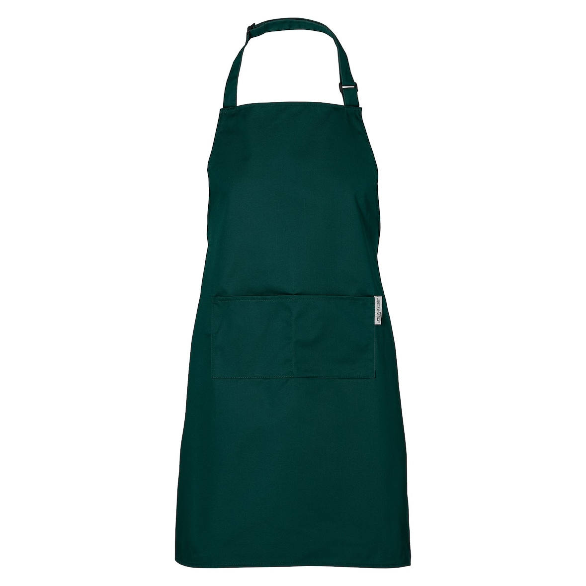 Chefs Fashion - Keukenschort - Warm groen Schort - 2 zakken - Simpel verstelbaar - 71 x 82 cm