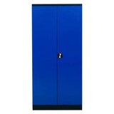 thumbnail of PROREGAL Stahlschrank BEE mit 10 verzinkten Fachböden | HxBxT 195x92x42cm | Anthrazit-Blau | Werkstattschrank Werkzeugschrank Aktenschrank