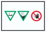 thumbnail of Brut- und Setzzeit Betreten verboten Symbol Schild A3 (297x420mm)