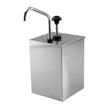 thumbnail of 1x 3L Saucenspender, Ketchup- Mayonnaise- und Senfspender aus Edelstahl