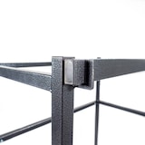 thumbnail of Stehtisch Transportwagen klein, Hammerschlag, 95x63x120cm (BxTxH), T90110