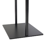 thumbnail of Europel Porte-affiche en métal noir avec panneau acrylique A4