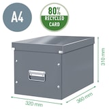 thumbnail of Caja Click & Store cúbica Grande (320x360x310 mm), blanco