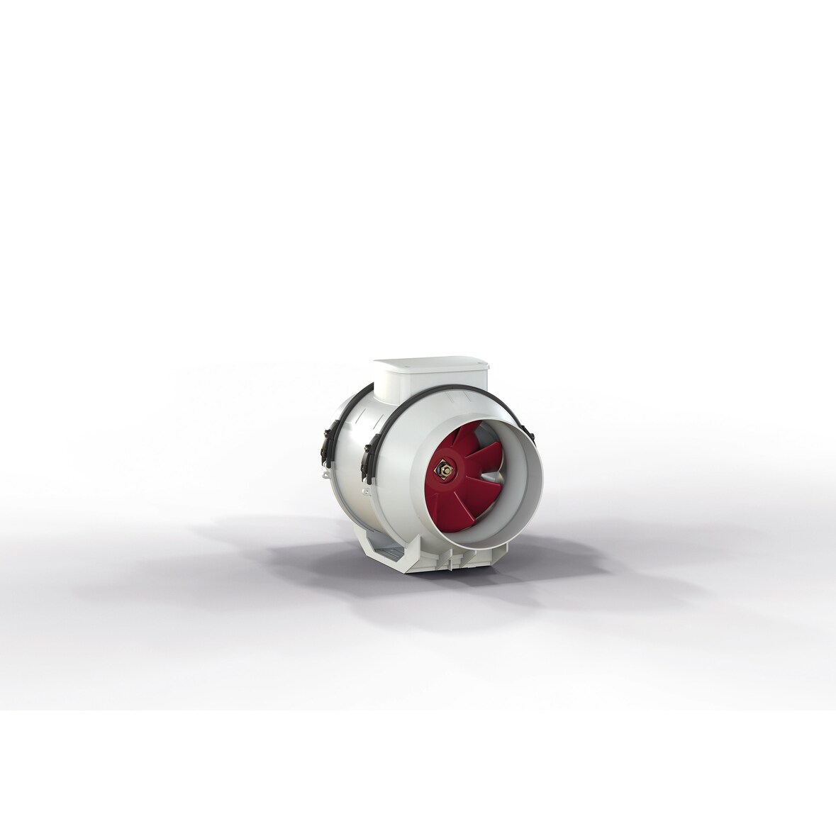 Rohrlüfter Lineo 150 Luftleistung bis 550 m³/h Grau / Silber / Titan 58