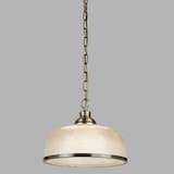 thumbnail of Candeeiro suspenso BISTRO latão vidro antigo 1x E27 até 60 W | LE91276