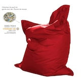 thumbnail of Pouf Géant XXL Intérieur et Extérieur, Déhoussable, Salon, Jardin, Deco Arts Rouge piment
