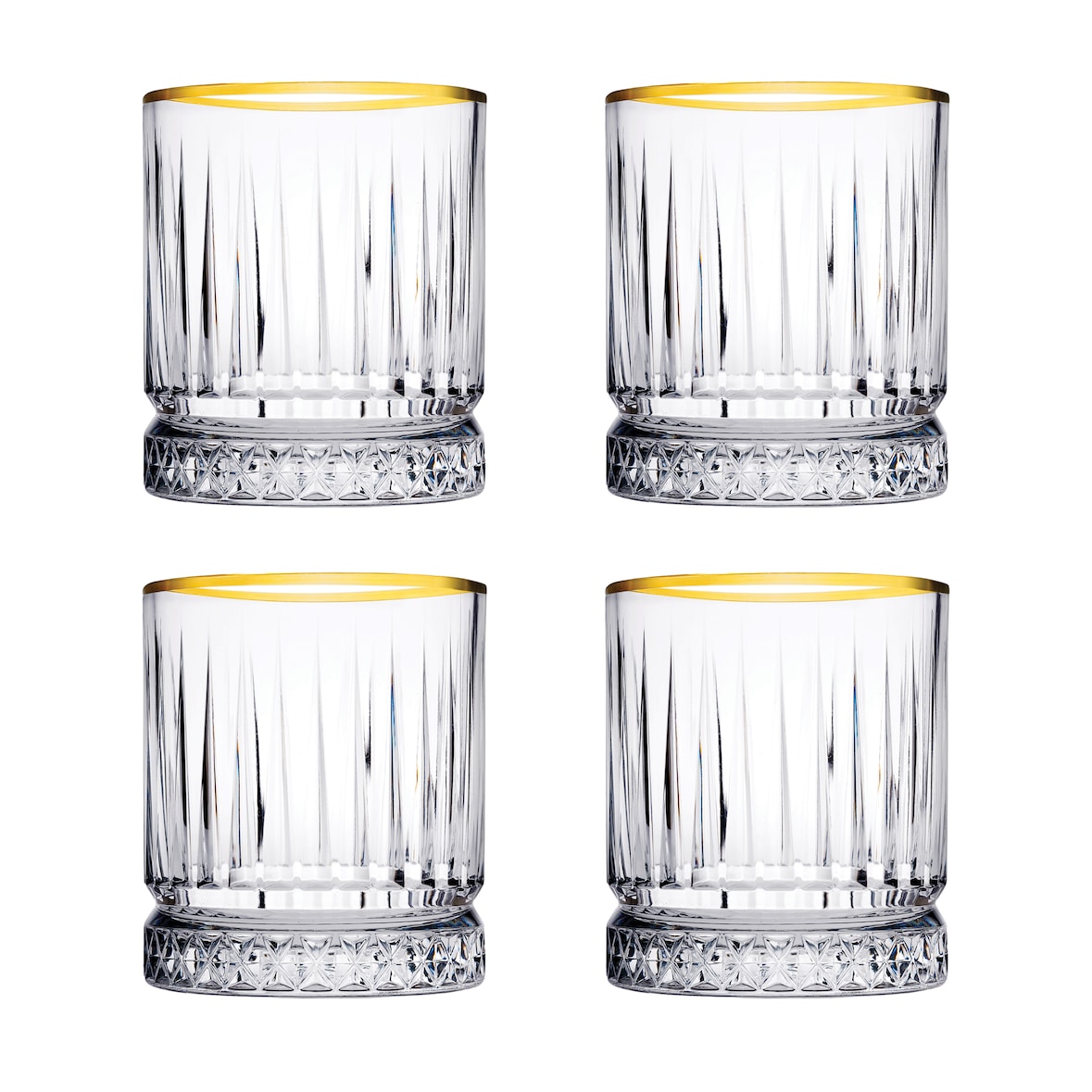 Pasabahce Tumbler Elysia 21 cl Gold 4 Stück