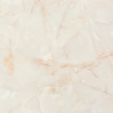 thumbnail of Tavolo da interno Ø120 cm, piano in vetro temperato, gambe in metallo, design elegante per cucina, sala da pranzo - Kasper - Marmo rosa/Tortora