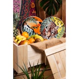 thumbnail of Excelsa service 18 assiettes Madagascar Color, porcelaine et stoneware multicolor