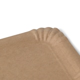 thumbnail of greenbox - Pappteller 13 x 20 cm, braun, rechteckig, 50 St.
