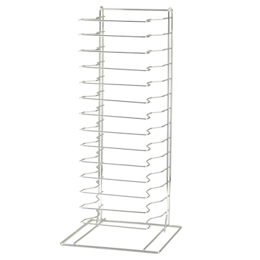 Pizzablechhalter für 14 Pizzableche Pizzablechständer Pizzablechauflage Rack