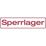 thumbnail of Hinweisschild, Sperrlager - 600 x 150 x 2 mm Aluverbund