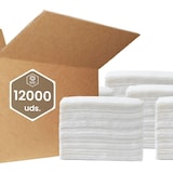 thumbnail of Servilletas miniservis 17x17 blanco gofrado 1 capa Blancoplata 12000 unidades