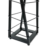 thumbnail of DanDiBo Design Weinregal Metall Schwarz Blumensäule Esperanza 80 cm Flaschenregal Stehend Flaschenständer Flaschenhalter Schwarz Blumenständer